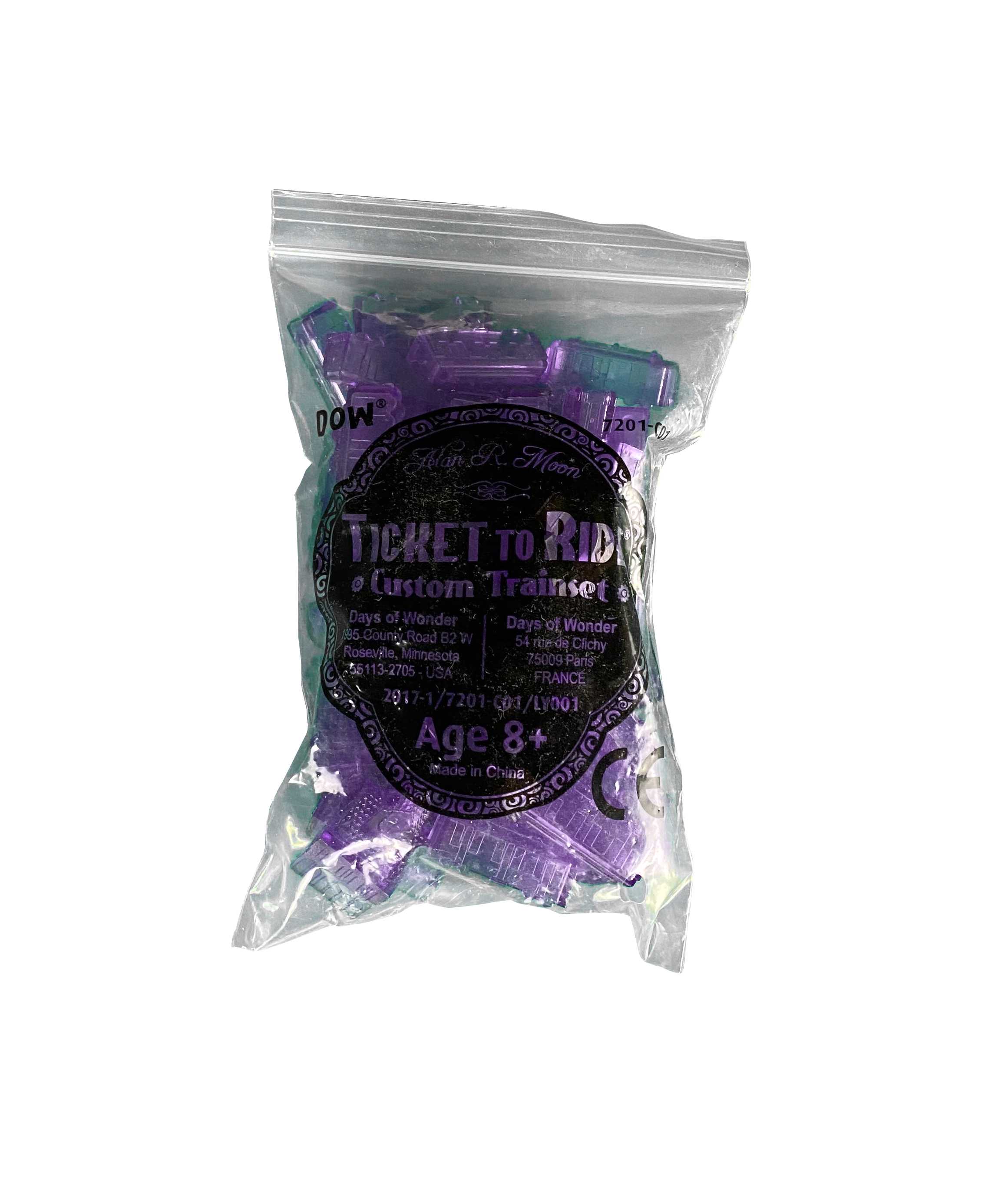 Ticket to Ride: Purple Train Set